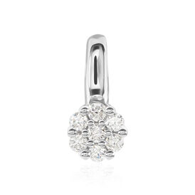 Anhänger Weißgold 750 Diamanten 0,27ct - Schmuckanhänger Damen | OROVIVO