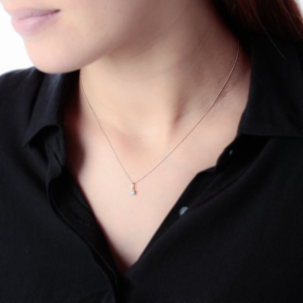 Pendentif Victoria Or Jaune Diamant - Spannringe Damen | OROVIVO