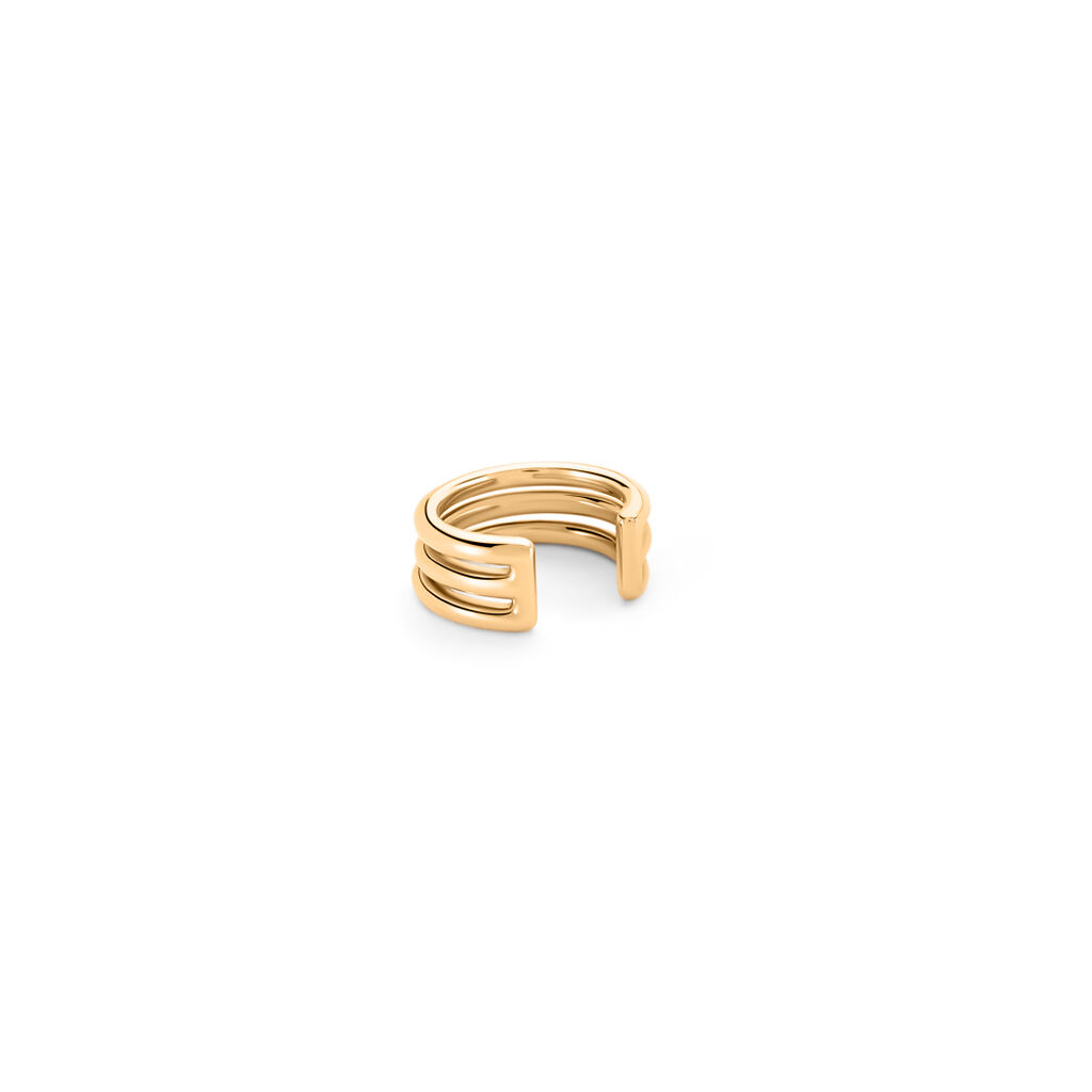 FABIANA Damen Ohrschmuck Vergoldet Zirkonia Weiß - Ohrringe mit Stein Damen | OROVIVO