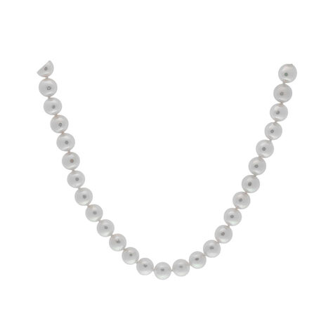 GERRA Damen Collier Gold 585 (14 Karat) Akoyaperle Perlmutt Ball