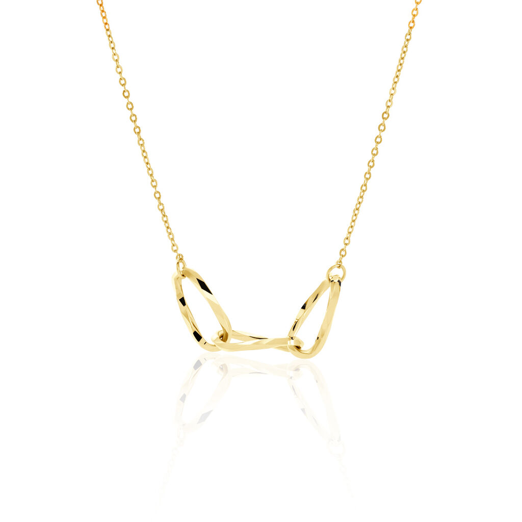Damen Collier Gold 585 Ovalo 4,5cm - Halsketten Damen | OROVIVO