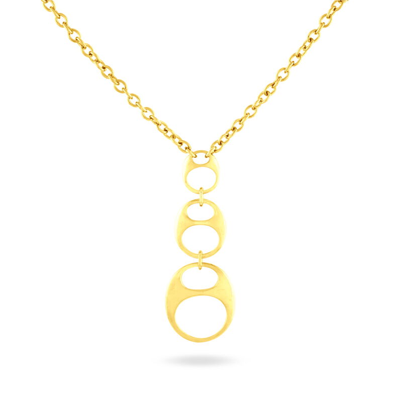 Collier Marie-jessica Plaque Or Jaune - Spannringe Damen | OROVIVO