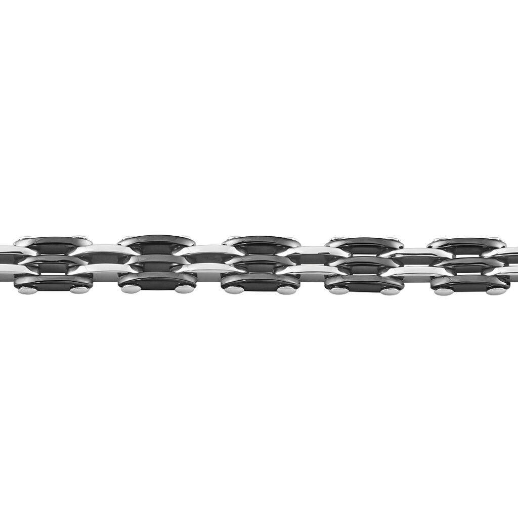 Herrenarmband Edelstahl Schwarz - Armbänder Herren | OROVIVO