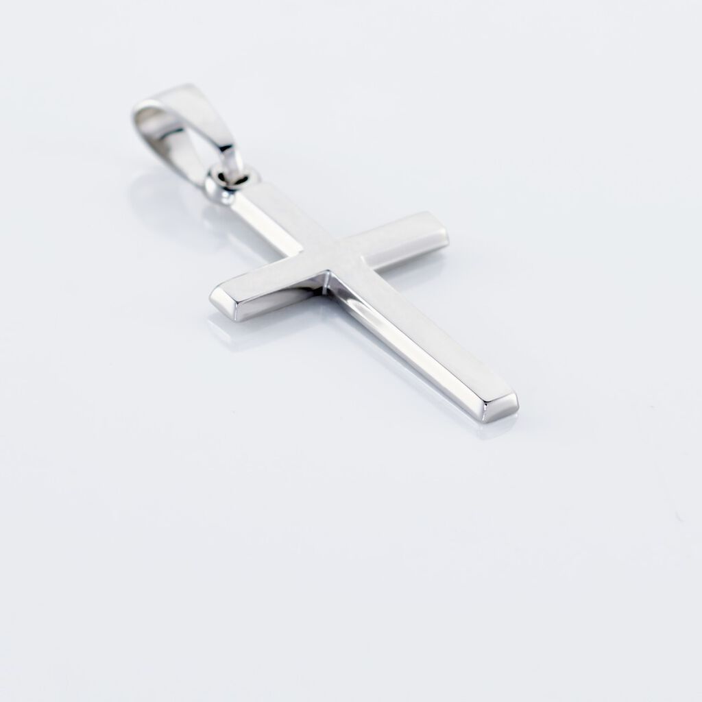 BARBARA KREUZ 2 Unisex Anh&auml;nger Silber 925 Religi&ouml;ses Kreuz