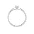 Rovereto Damen Ring Wei&szlig;gold 750 (18 Karat) Diamant Wei&szlig; 0,1 ct
