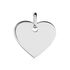 Aleria Gravur Damen Anh&auml;nger Silber 925 Herz
