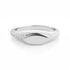 NOOR Damen Ring Silber 925 Zirkonia Wei&szlig; 0,16 ct Oval