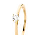 VICTORIA Damen Ring Gold 585 (14 Karat) Diamant Wei&szlig; 0,16 ct