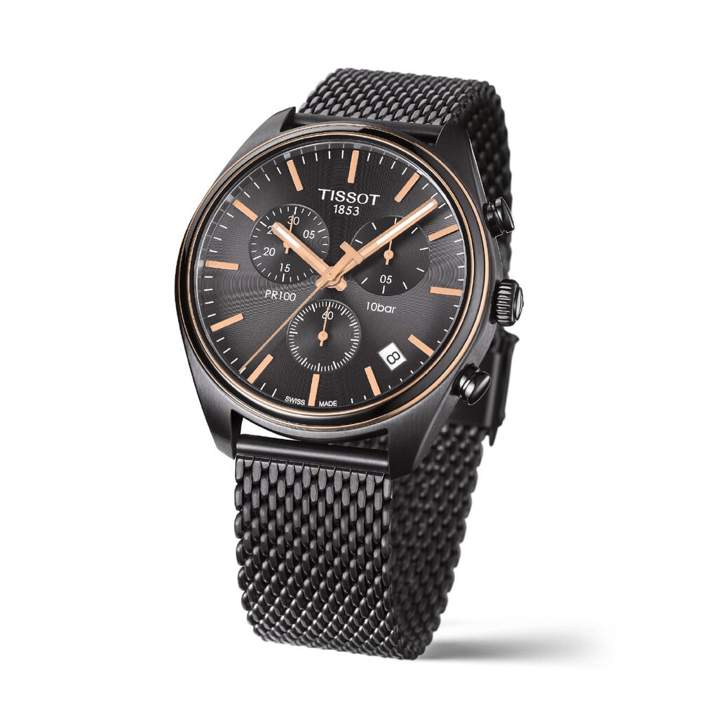 Tissot Herrenuhr PR100 Chrono T1014172306100 Quarz - Armbanduhren Herren | OROVIVO