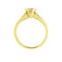 Carocla Damen Ring Gold 750 (18 Karat) Diamant Wei&szlig; 0,27 ct
