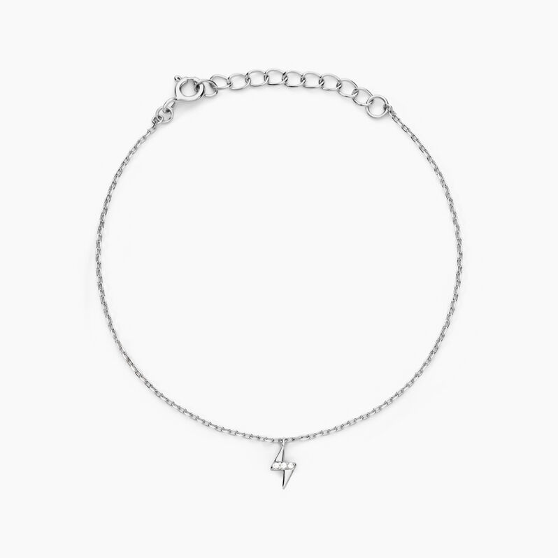Bracelet Meyline Argent Weiss Oxyde De Zirconium - Spannringe Damen | OROVIVO