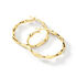 OVAL TWIST Damen Creolen Gold 375 (9 Karat)