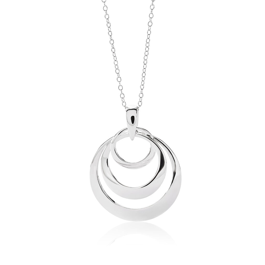 Damen Collier Silber 925 Geometrisch Ember 4,5cm - Halsketten Damen | OROVIVO