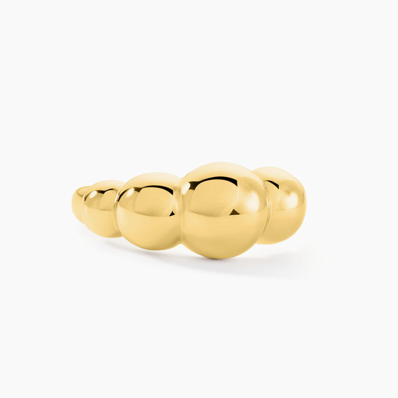 Bague Costa Acier Jaune - Spannringe Damen | OROVIVO
