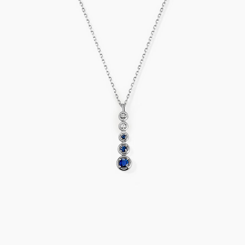 Collier Or Et Saphir - Spannringe Damen | OROVIVO