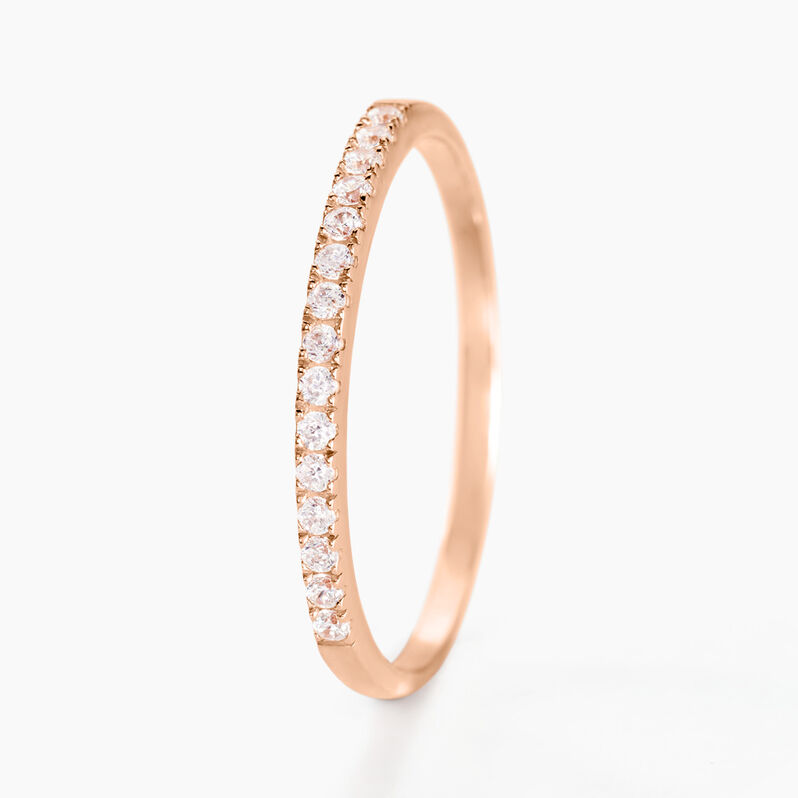 Alliance Klimka Or Rose Oxyde De Zirconium - Spannringe Damen | OROVIVO