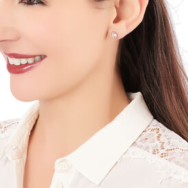 Damen Ohrstecker Silber 925 Zirkonia - Ohrstecker Damen | OROVIVO