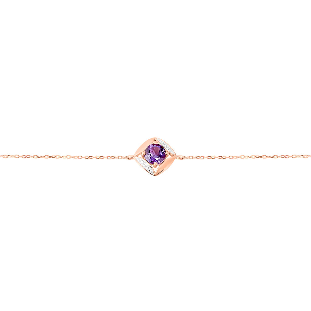 Bracelet Or Rose Anaelle - Spannringe Damen | OROVIVO