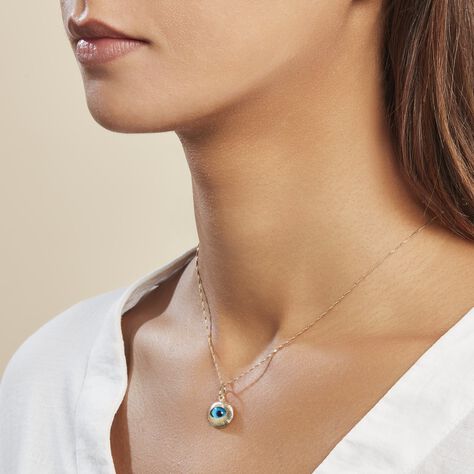 Kettenanhänger Gold 375 Nazar Auge - Schmuckanhänger Unisex | OROVIVO