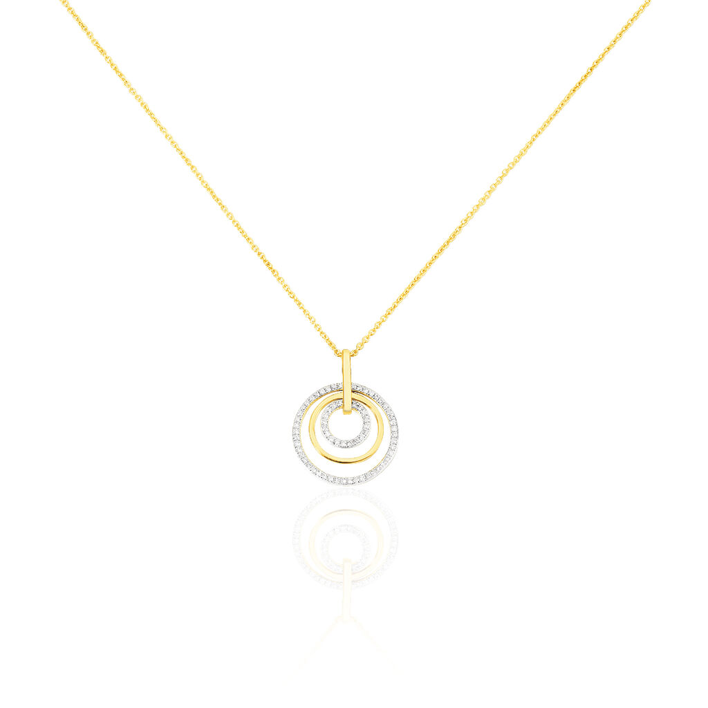 Collier Dorotea Or Jaune Diamant - Spannringe Damen | OROVIVO