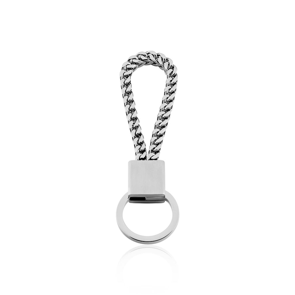 Schlüsselanhänger Edelstahl , Schlüsselanhänger ohne Stein