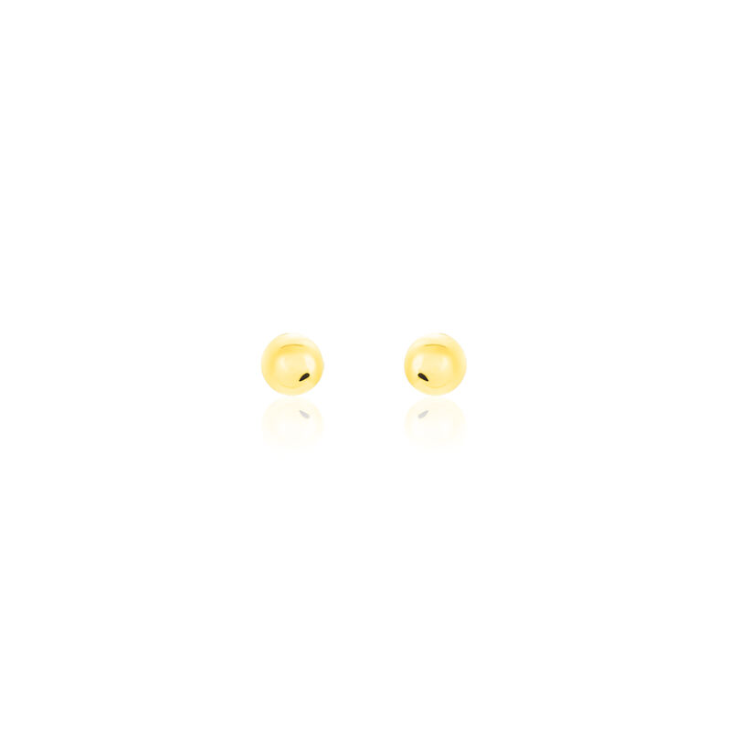 FIDELIA BOULE 1 Damen Ohrstecker Gold 333 (8 Karat) Ball - Ohrstecker Damen | OROVIVO