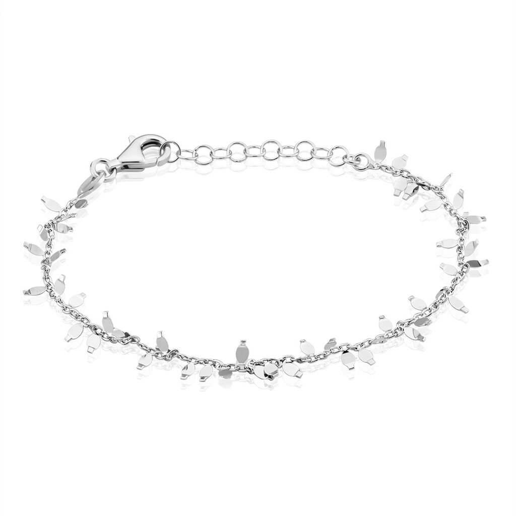 ALISTER Damen Armband Silber Silber 925 B 1 mm