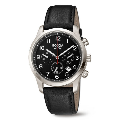 Boccia Herrenuhr Titanium 3749-02 Quarz - Armbanduhren Herren | OROVIVO