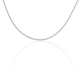 Damen Kordelkette Silber 925 42cm - Ketten ohne Anhänger Damen | OROVIVO