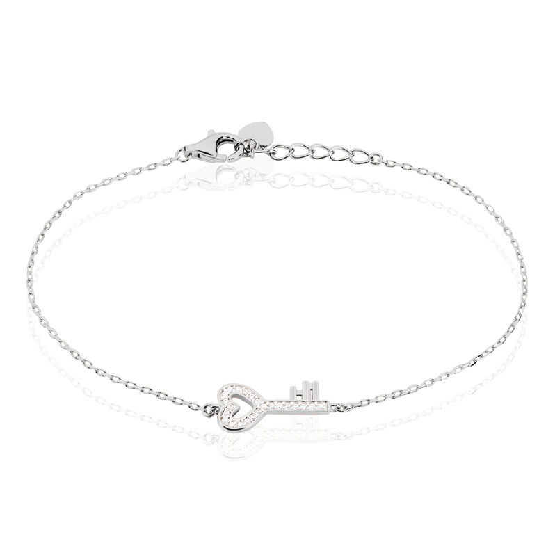 Bracelet Argent Et Oxyde - Spannringe Damen | OROVIVO