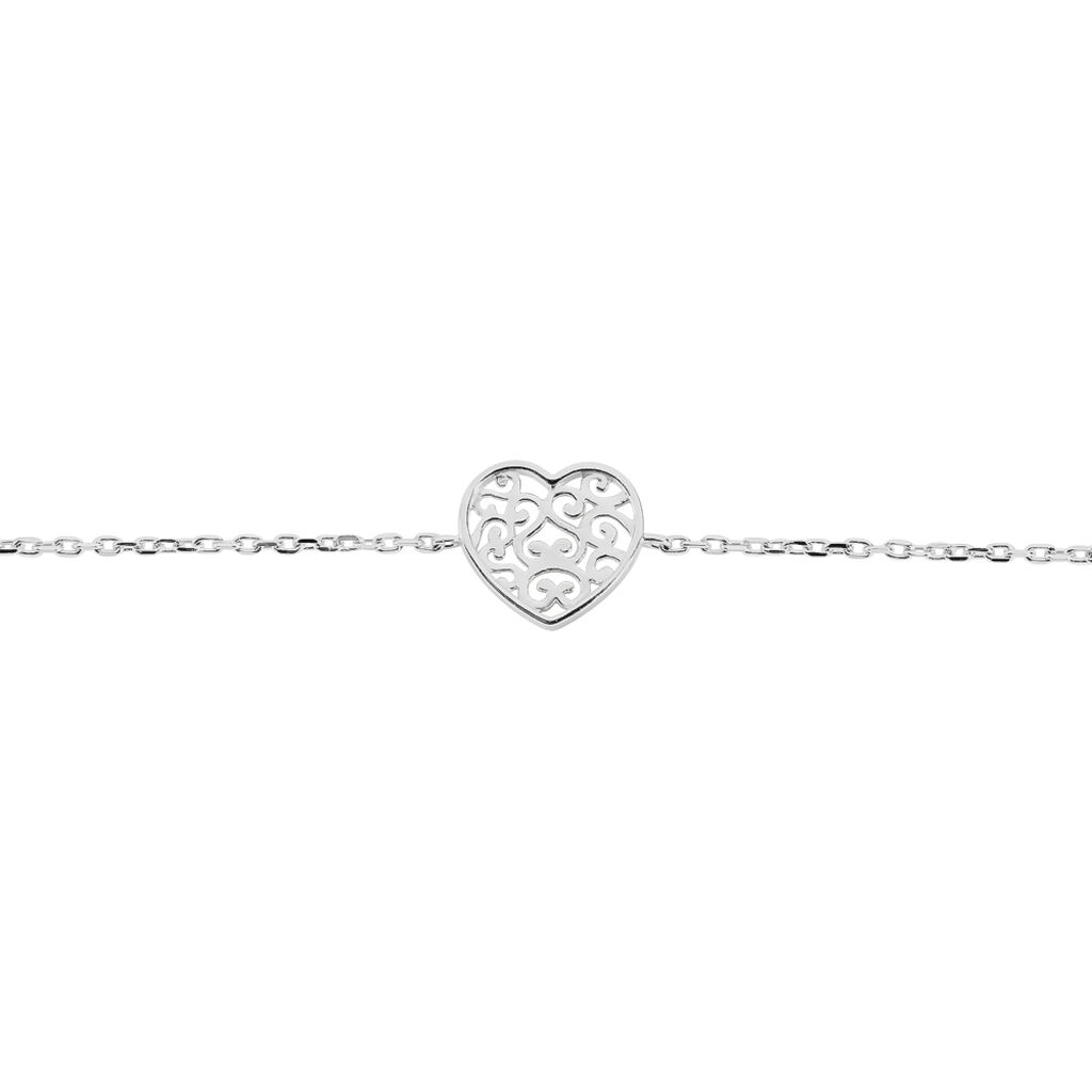 Bracelet Aelaig Argent Blanc - Spannringe Damen | OROVIVO