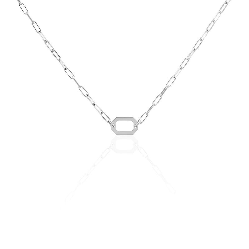 Collier Soho Argent Weiss - Spannringe Damen | OROVIVO