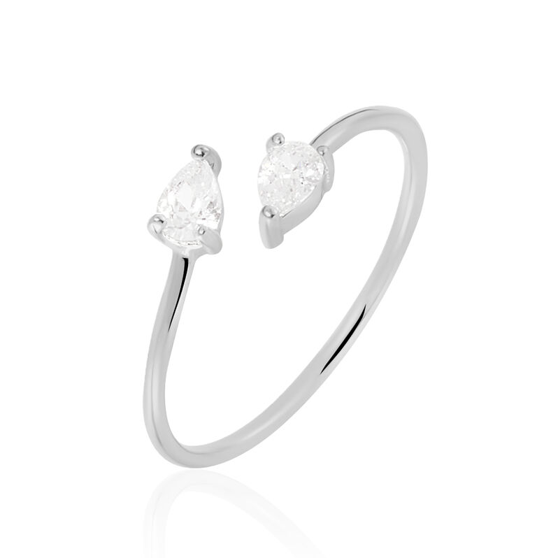 Bague Dana Argent Et Oxyde - Spannringe Damen | OROVIVO