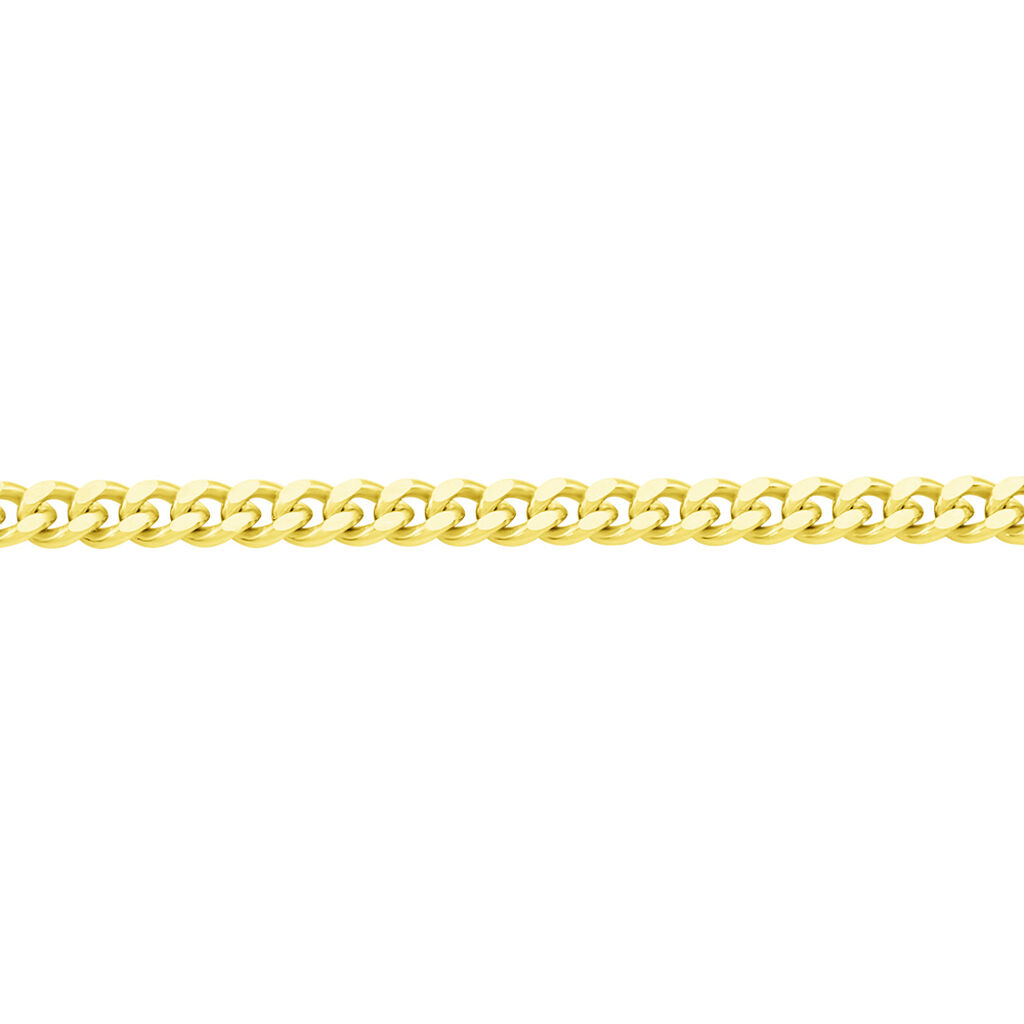 Unisex Panzerkette Gold 375  - Halsketten Unisex | OROVIVO