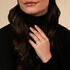 VICTORIA Damen Ring Wei&szlig;gold 585 (14 Karat) Diamant Wei&szlig; 0,060 ct
