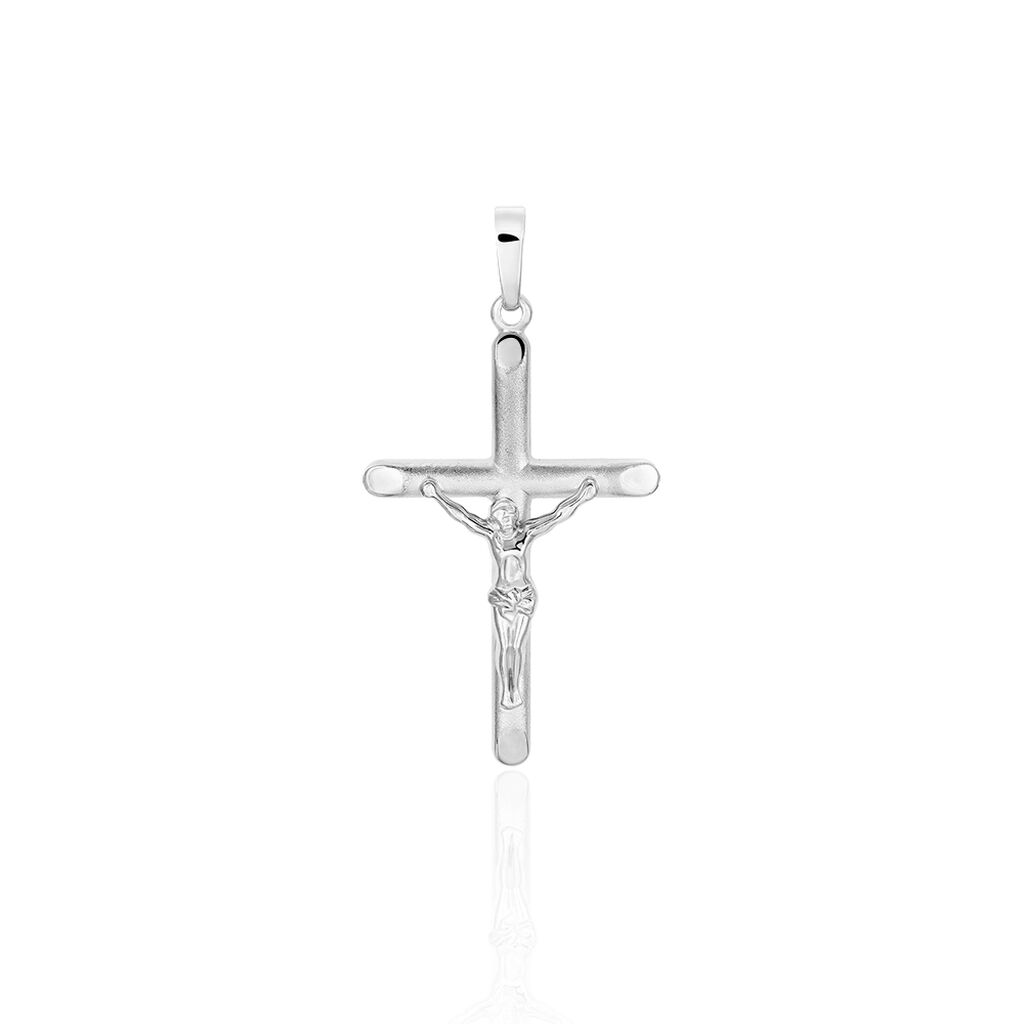 DAMIANA KREUZ 1 Unisex Anh&auml;nger Silber 925 Christus