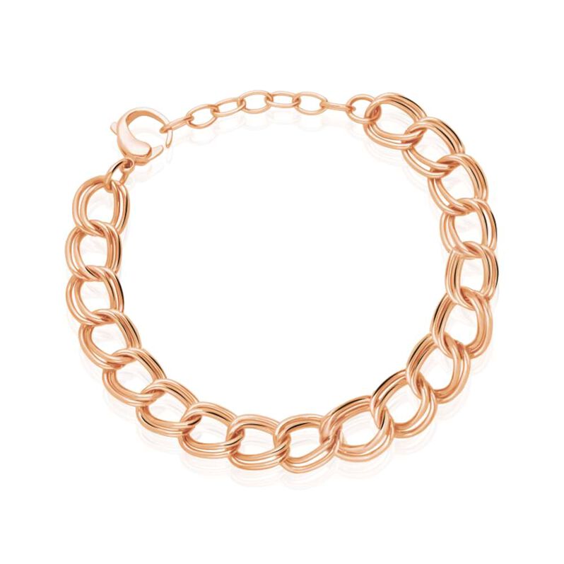 Bracciale in acciaio rosato - Spannringe Damen | OROVIVO