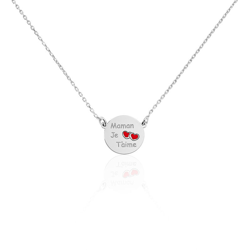 Collier Argent Sweet Maman Pastille - Spannringe Damen | OROVIVO
