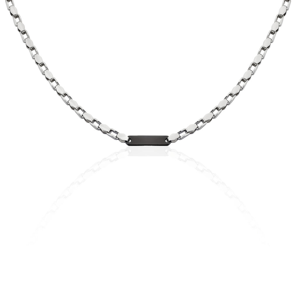 ELLIOT Herren Collier Edelstahl Bicolor Barren