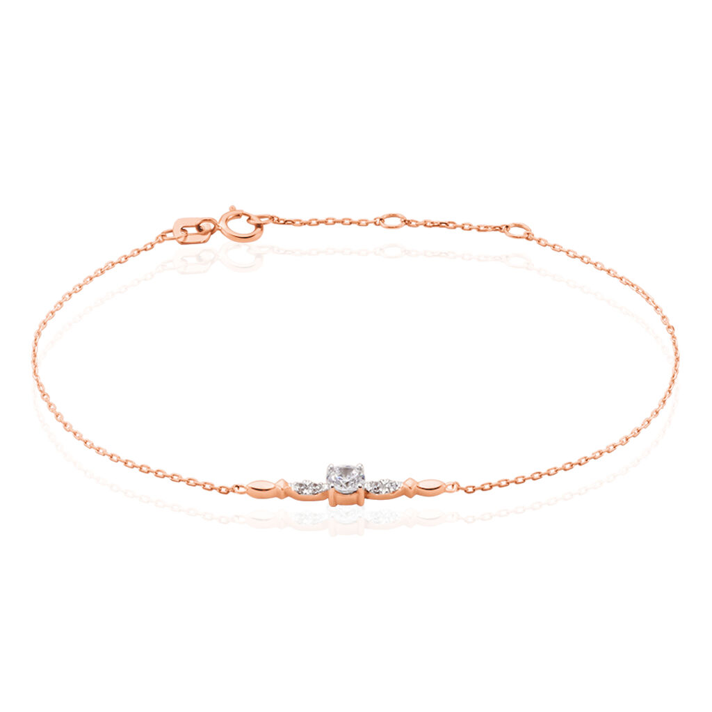 Bracelet Or Rose Dentelle - Spannringe Damen | OROVIVO