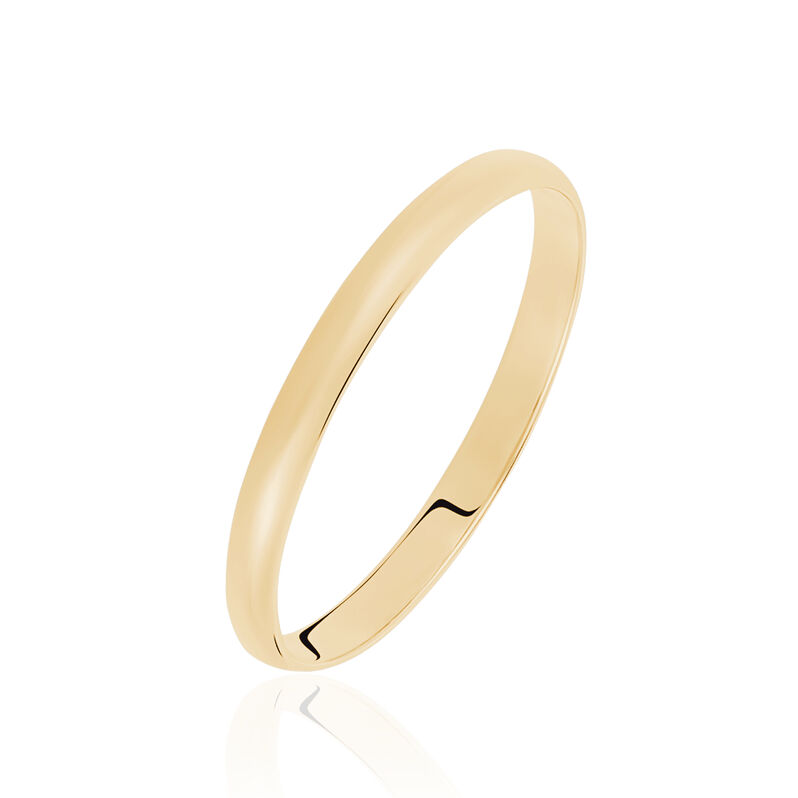 Bague Lena-lou Plaque Or Jaune - Spannringe Damen | OROVIVO
