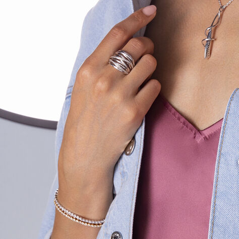 Damenring Silber 925 Zirkonia - Ringe mit Stein Damen | OROVIVO