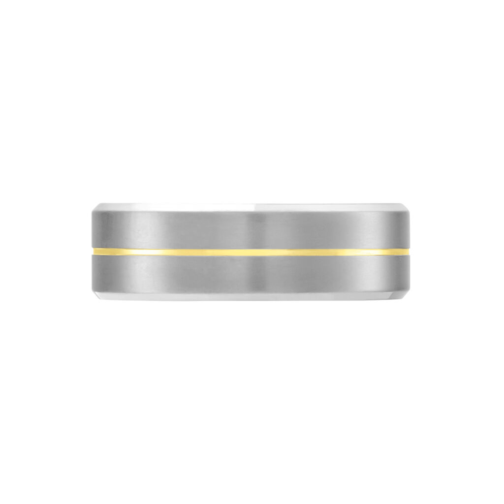NATALIA Damen Ring Titan Diamant Wei&szlig;
