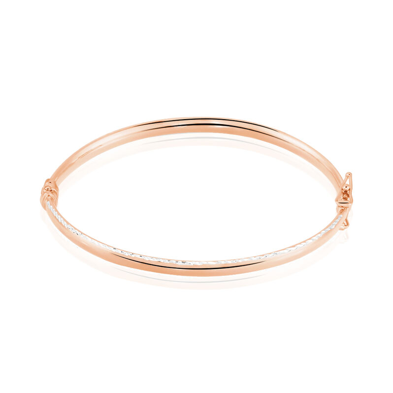 Jonc Argent Rose Diamante - Spannringe Damen | OROVIVO