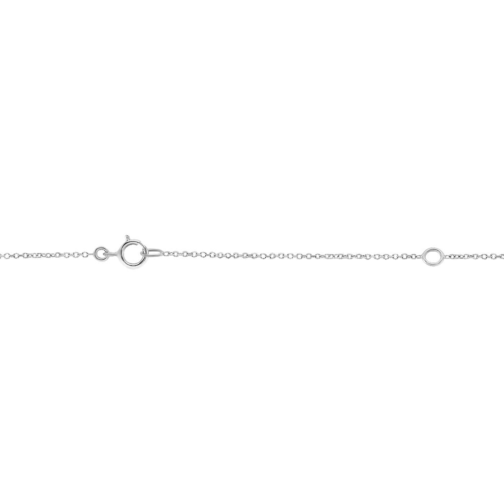 Collier Or Blanc Diamant - Spannringe Damen | OROVIVO