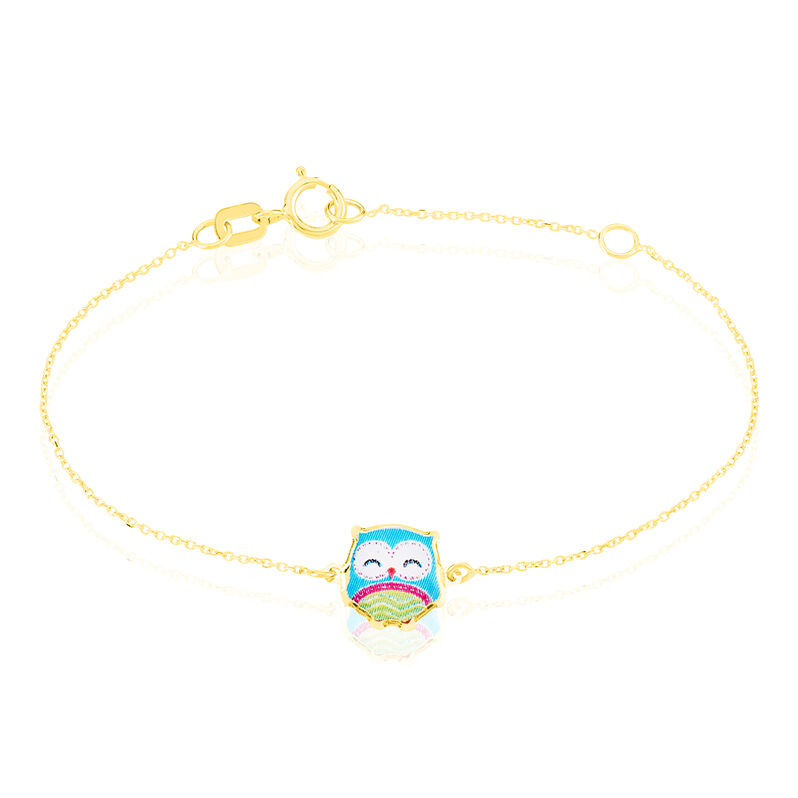 Bracelet Elie Or Jaune - Spannringe Kinder | OROVIVO