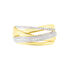 ELODEA Damen Ring Gold 375 (9 Karat) Diamant Wei&szlig; 0,260 ct