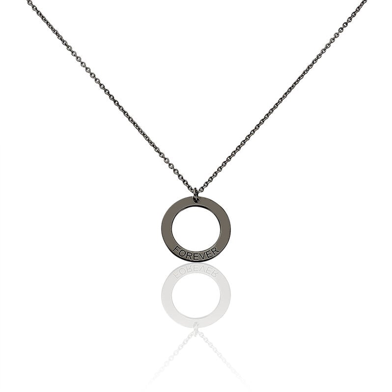 Collier Argent Ruthenium Forever - Spannringe Herren | OROVIVO