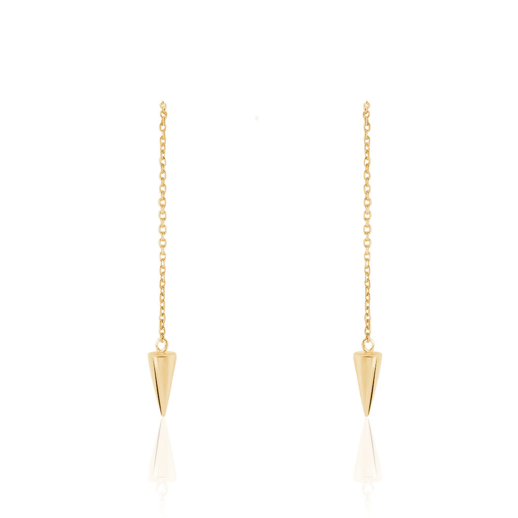 Boucles D'oreilles Dasia Plaque Or - Spannringe Damen | OROVIVO