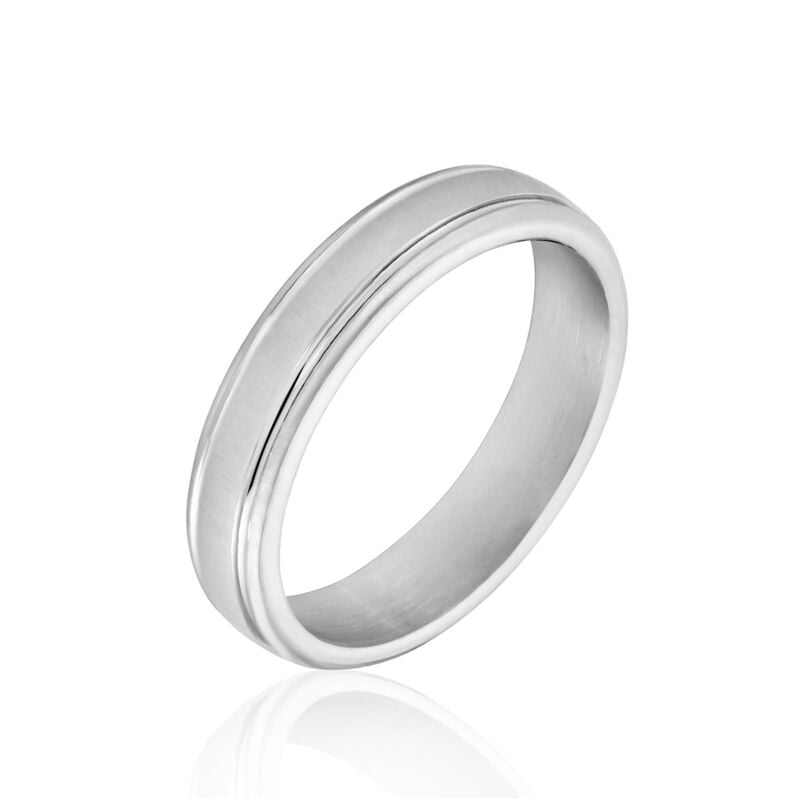 Alliance Argent Weiss Loic - Spannringe Herren | OROVIVO